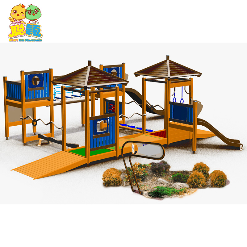 Customized Kindergarten Adorable Outdoor Playground Equipment Slide
