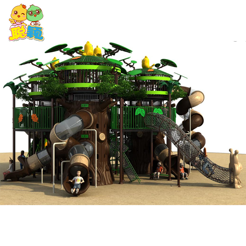 Children outdoor playground big slides for sale park kids climbing equipment