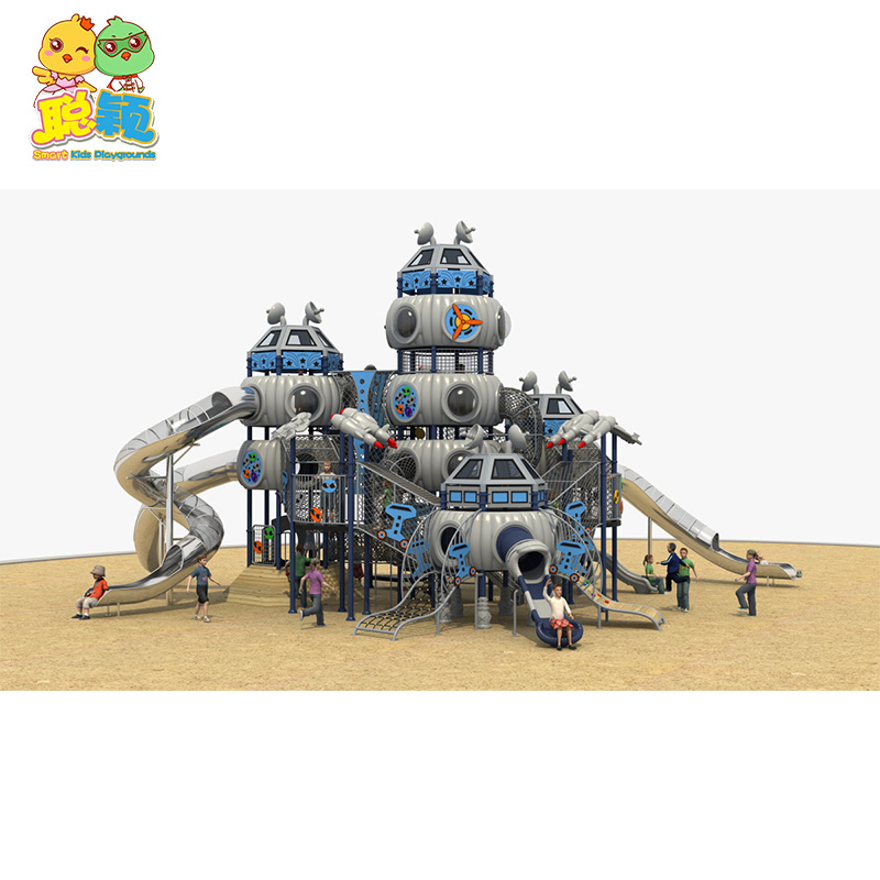 Children outdoor playground big slides for sale park kids climbing equipment