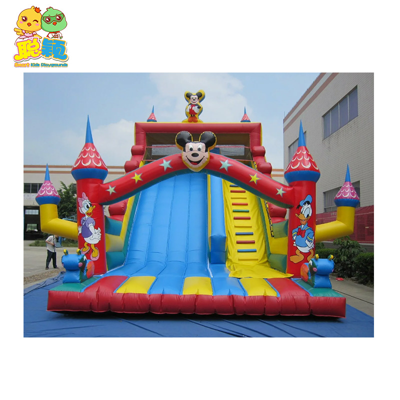 A Dinosaur Inflatable Castle Large Slide Inflatable Toy SKP