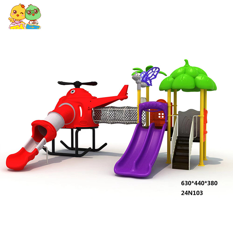 Children slide Outdoor Training Equipment Park Supplier SKP