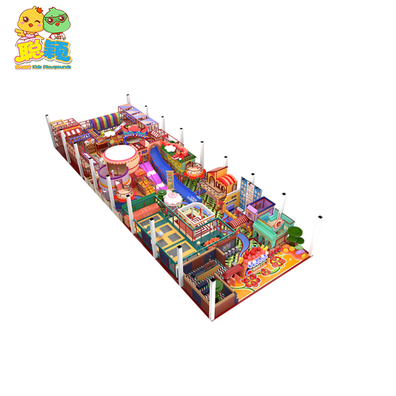 Kids indoor playground maze equipment unique design shopping mall SKP-1907112