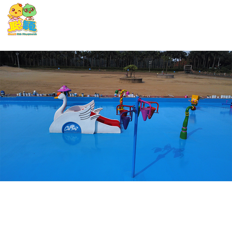 Children water park equipment play slide for sale SKP-1811023