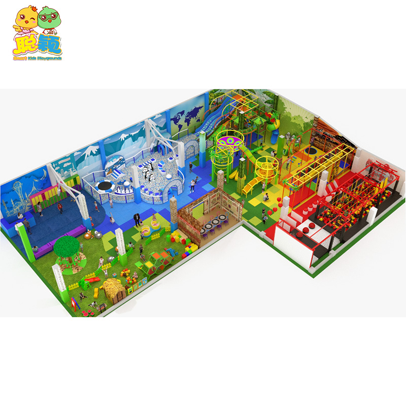 Amusement Park Soft Play Equipment Kid Toys Big Ball Pool Indoor Playground