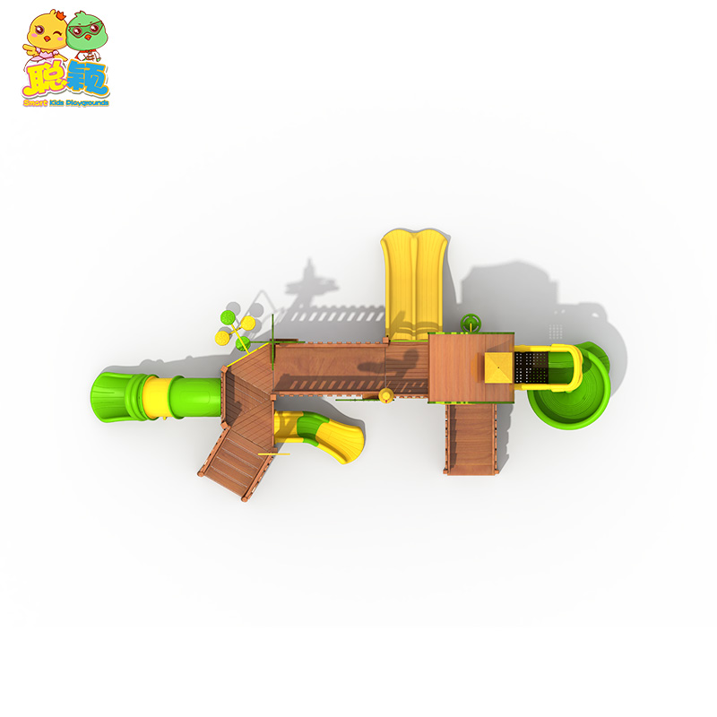 Popular High Standard Kids Outdoor Playground Equipment Toys Slide