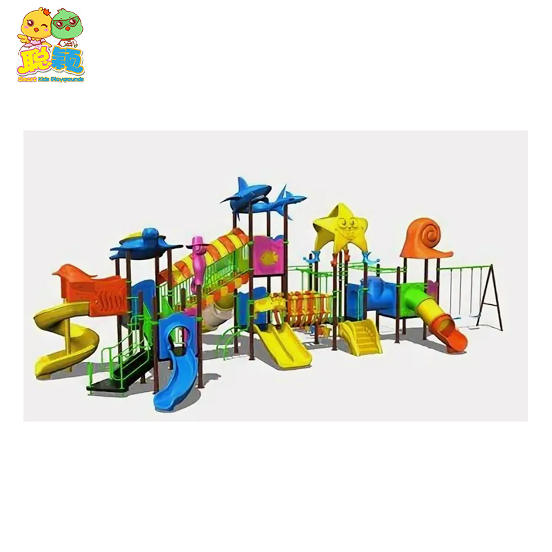 High Standard Popular Kindergarten Children Outdoor Playground Equipment Slide