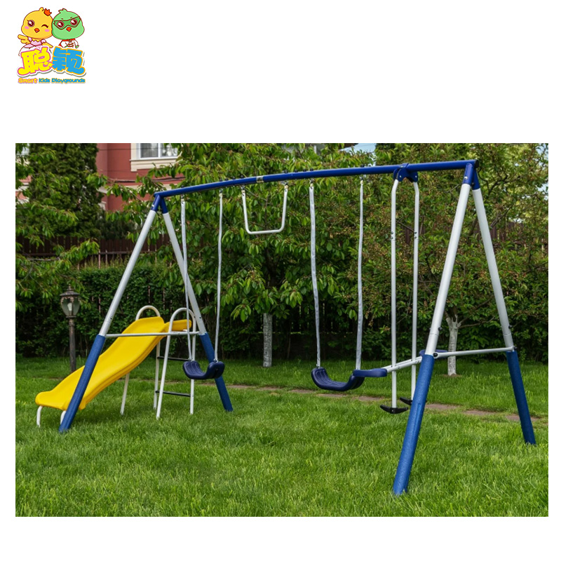 High Quality Kid's Multiplayer Combination Swing Sets Outdoor Park Playground Equipment Slide