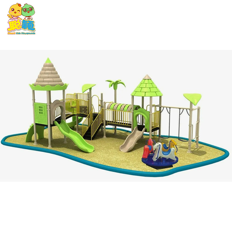 High Quality Kid's Multiplayer Combination Swing Sets Outdoor Park Playground Equipment Slide