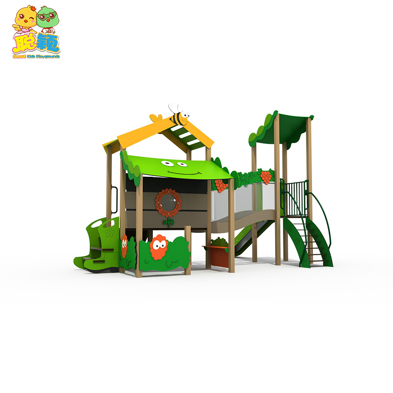 High Quality PE Board Outdoor Playground Equipment Slide
