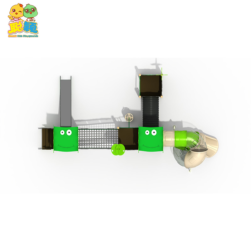 Children Amusement Park New Design PE Outdoor Playground Equipment Slide For Sale