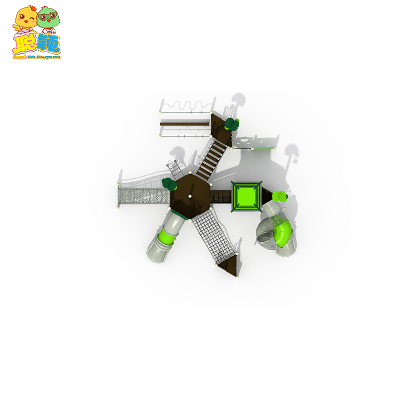 New Design Customized Amusement Park Outdoor Playground Equipment Slide