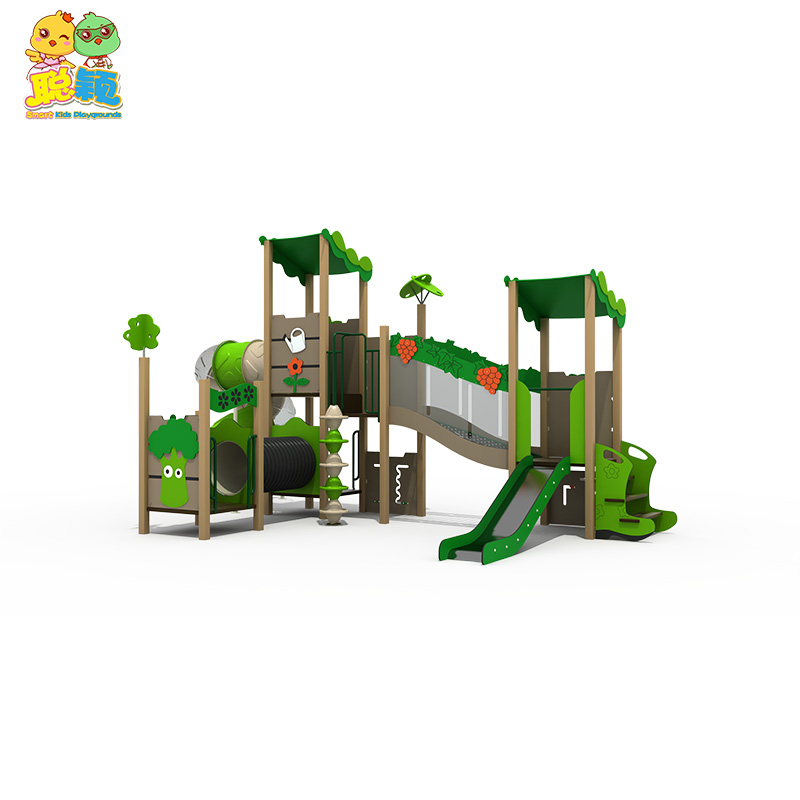 Guangzhou Factory High Quality Amusement Park Outdoor Playground Equipment Slide