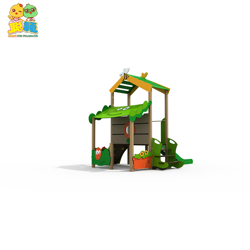 Customized Design PE/HPL Amusement Park Outdoor Playground Equipment Slide