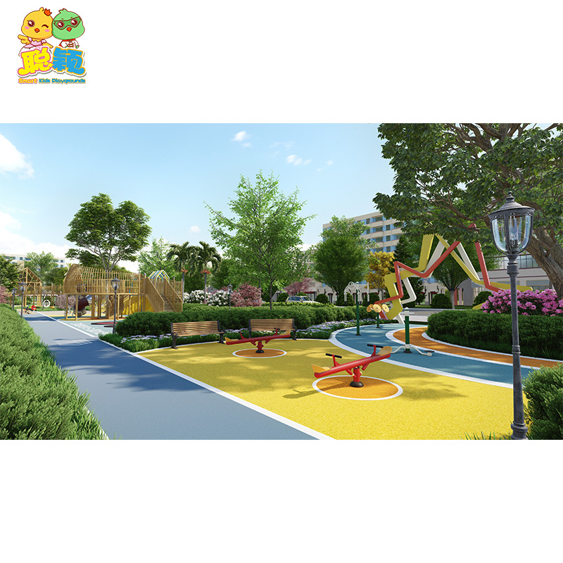 Wooden/Stainless steel/PE/HPL Outdoor Playground Equipment Slide For Sale