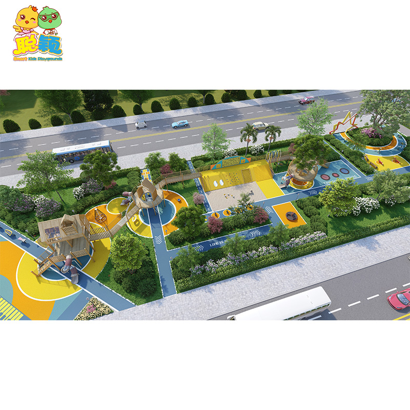 Guangzhou Factory High Quality Outdoor Playground Equipment Slide
