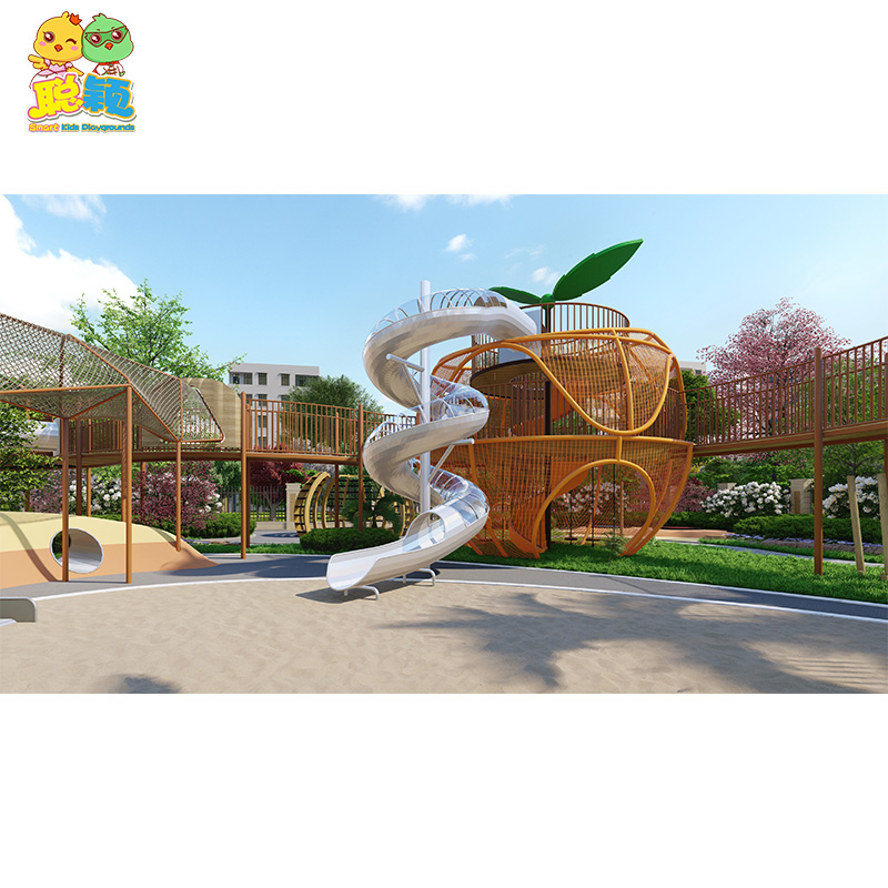 New Series High Standard Kid's Toy Outdoor Playground Equipment Slide