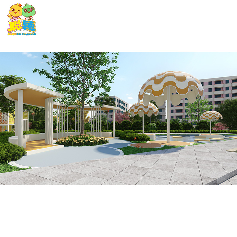 Popular Kid's Amusement Park Outdoor Playground Equipment Slide For Sale