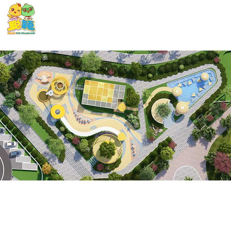 Durable Anti-High Temperature Outdoor Playground Equipment Slide For Kids