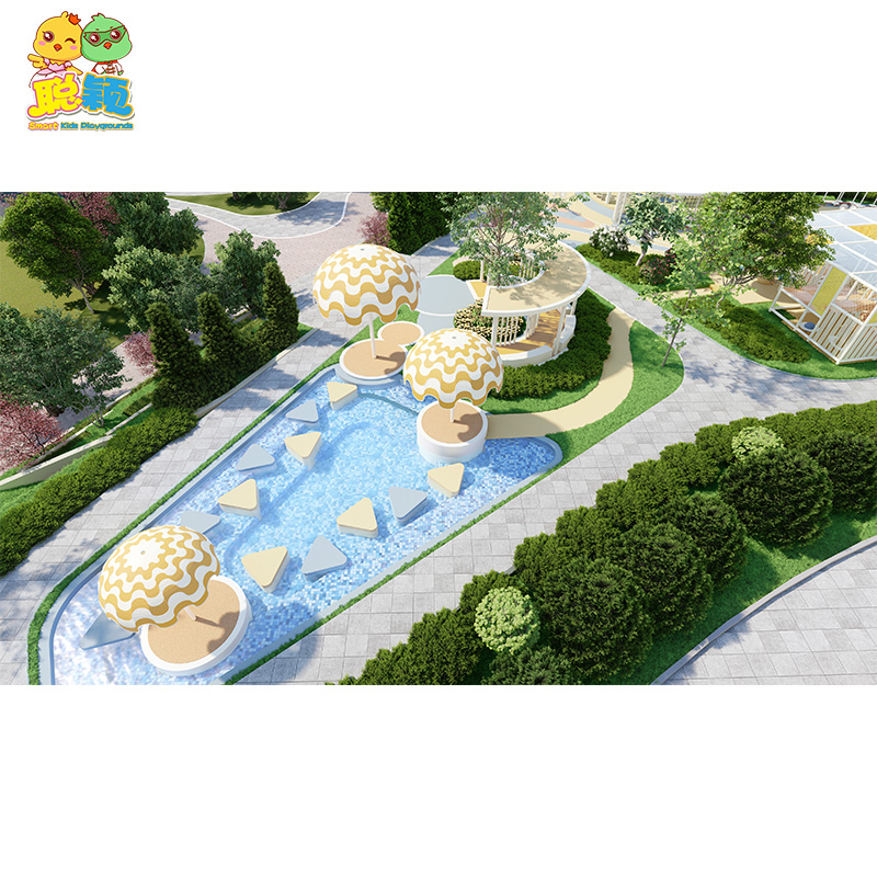 New Customized Style Amusement Park/School Outdoor Playground Equipment Slide