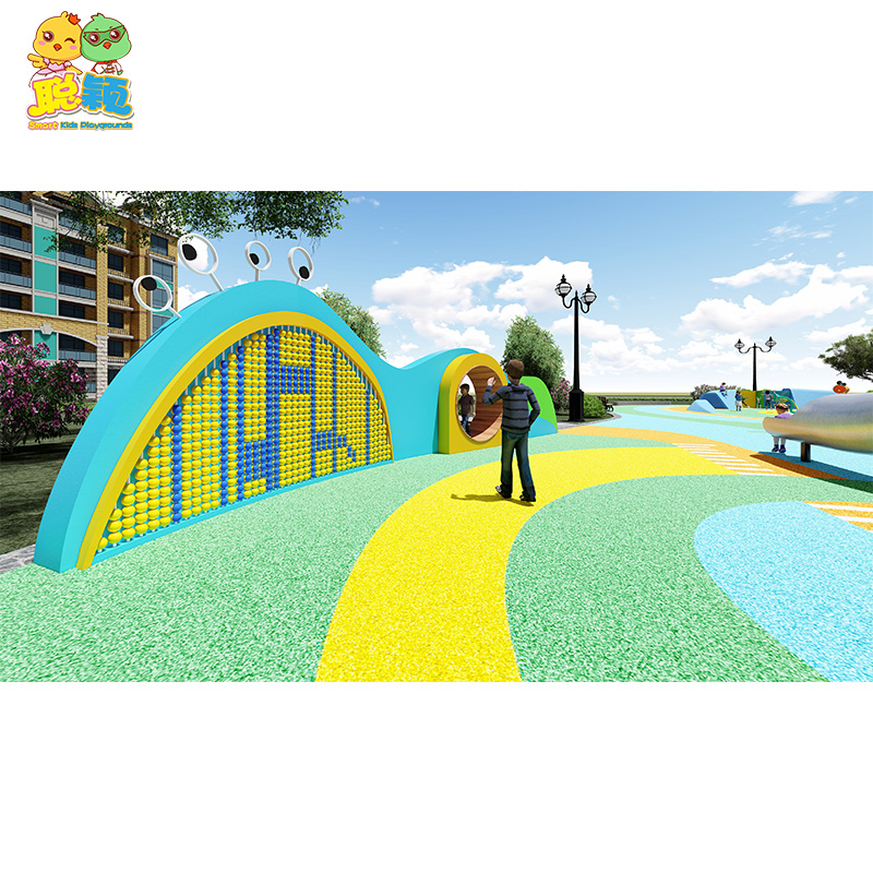 Attractive Customizable Amusement Park Outdoor Playground Equipment Slide For Kids