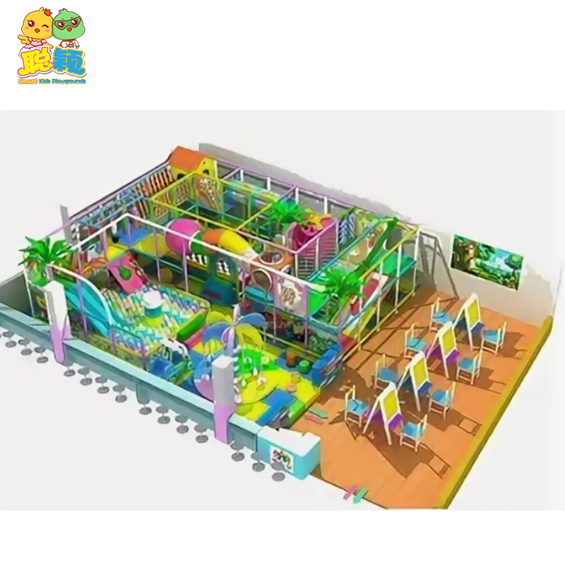 Attractive Multi-functional Children′s Indoor Playground Equipment Obstacle Course Maze