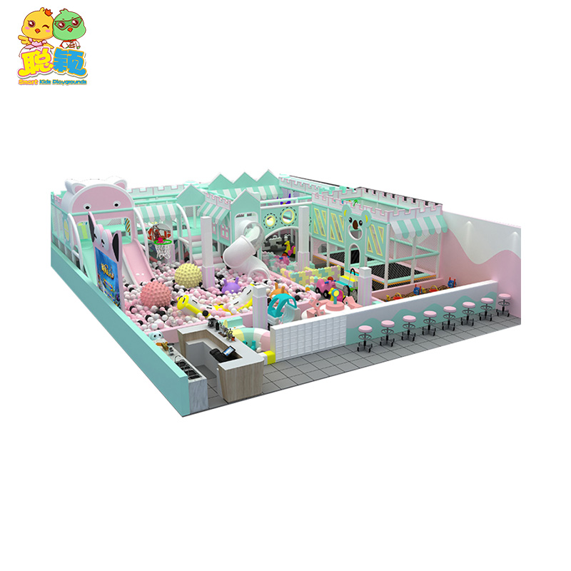 Attractive Soft Padded Kids Naughty Castle Indoor Playland Equipment Playground