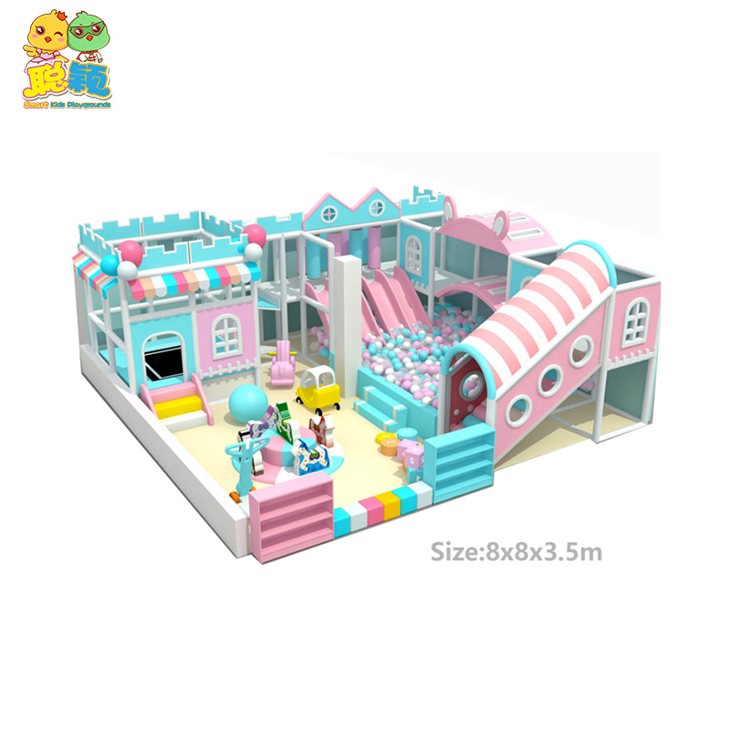 Attractive Soft Padded Kids Naughty Castle Indoor Playland Equipment Playground