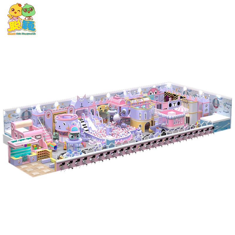 Giant Functional Indoor Playground Equipment Amusement Park Soft play Manufacturer
