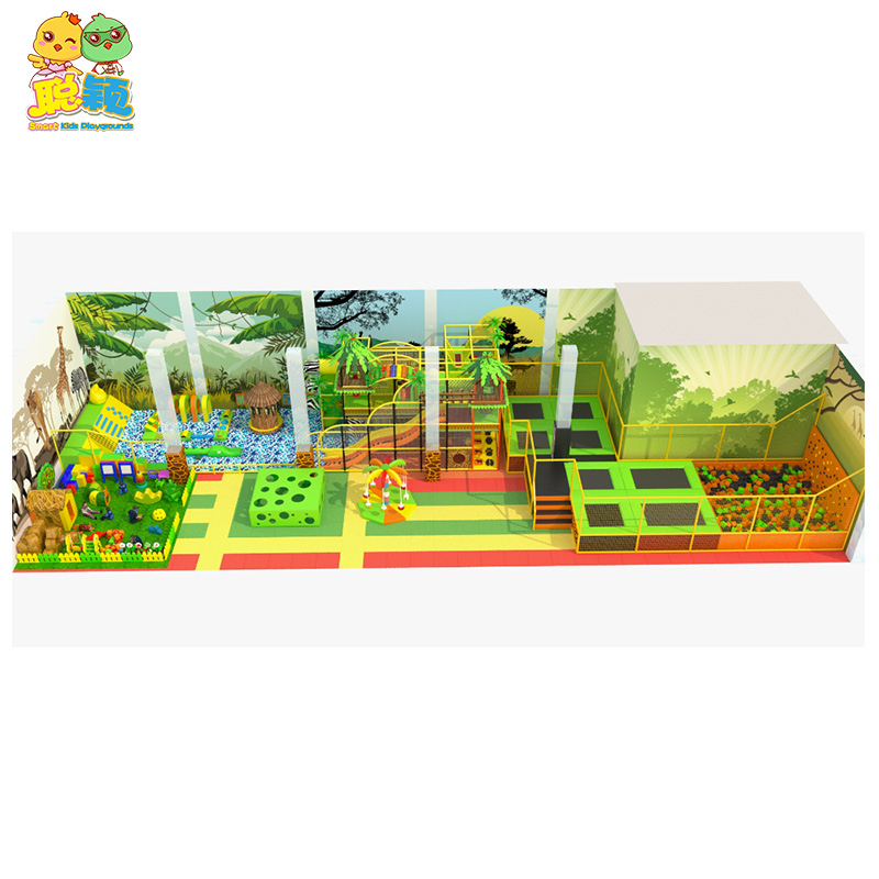 Kids Soft Play Party Naughty Castle Indoor Playground With High Standard