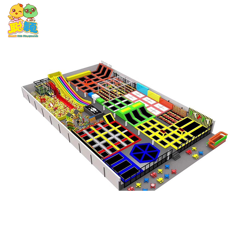 High Standard Bouncer Jumping Soft Play Indoor Playground Trampoline Park