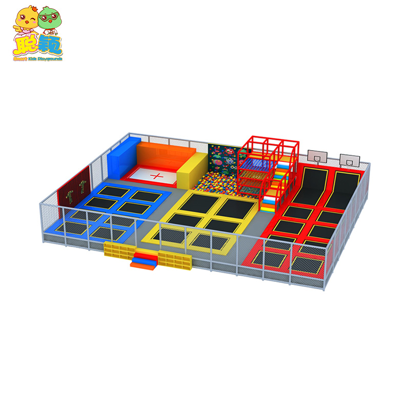 High Standard Bouncer Jumping Soft Play Indoor Playground Trampoline Park