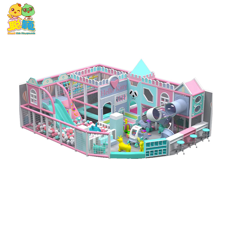 Home Use Cute Soft Play Naughty Castle Indoor Playground