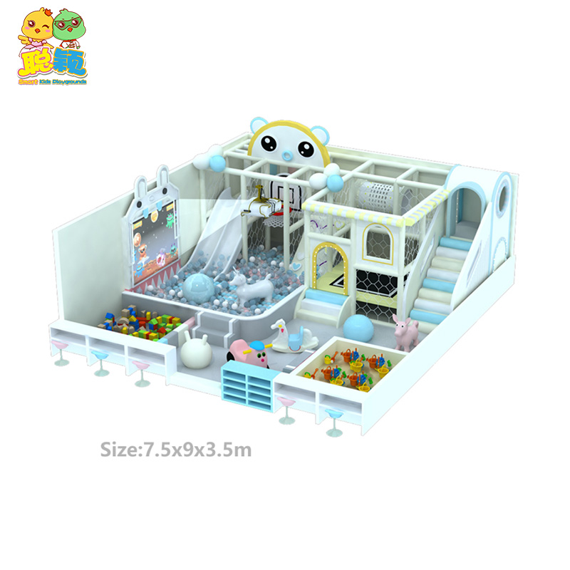 Ball Pool Wave Slide Soft Play Indoor Playground From Guangzhou Manufacturer