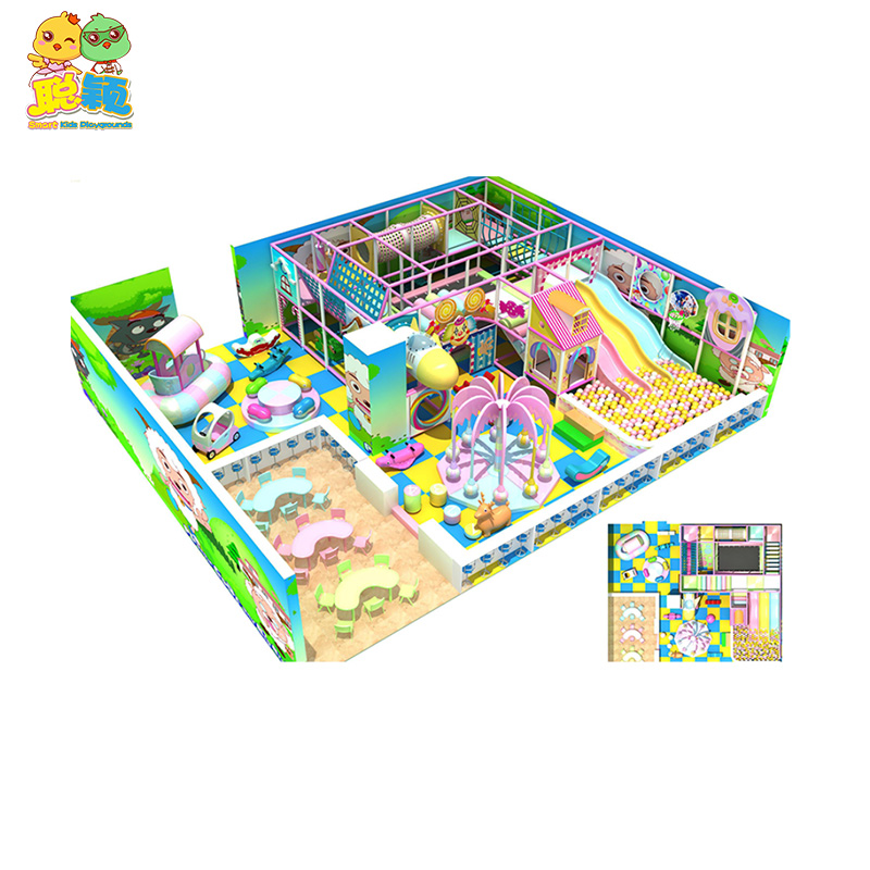 Ball Pool Wave Slide Soft Play Indoor Playground From Guangzhou Manufacturer