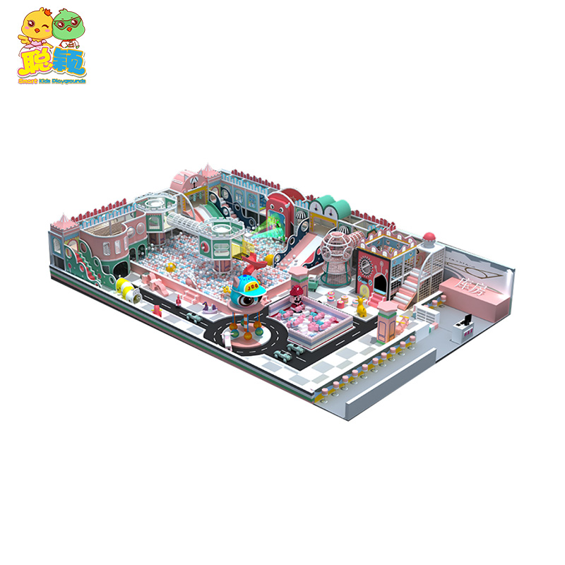 Ball Pool Wave Slide Soft Play Indoor Playground From Guangzhou Manufacturer