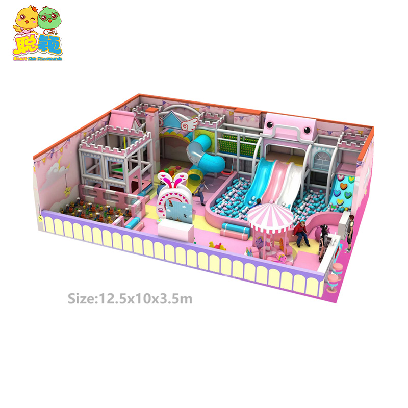 Kindergarten/Care Center Customized Cute Soft Play Indoor Playground