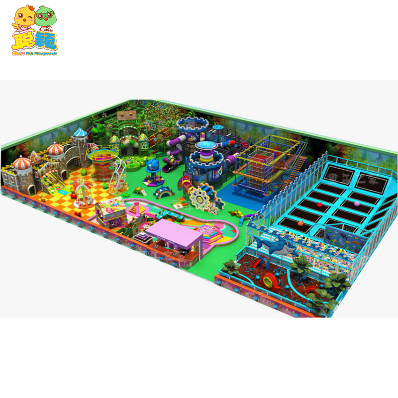 Attractive Naughty Castle Amusement Park Soft Play Toys Indoor Playground