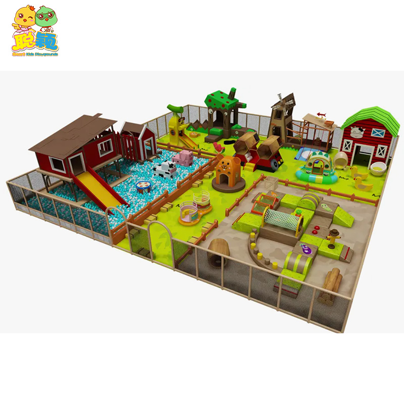 Attractive Naughty Castle Amusement Park Soft Play Toys Indoor Playground