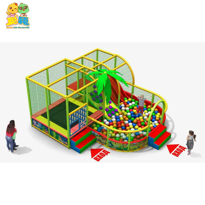 Durable Toddler Play Area Soft Naughty Castle Indoor Playground