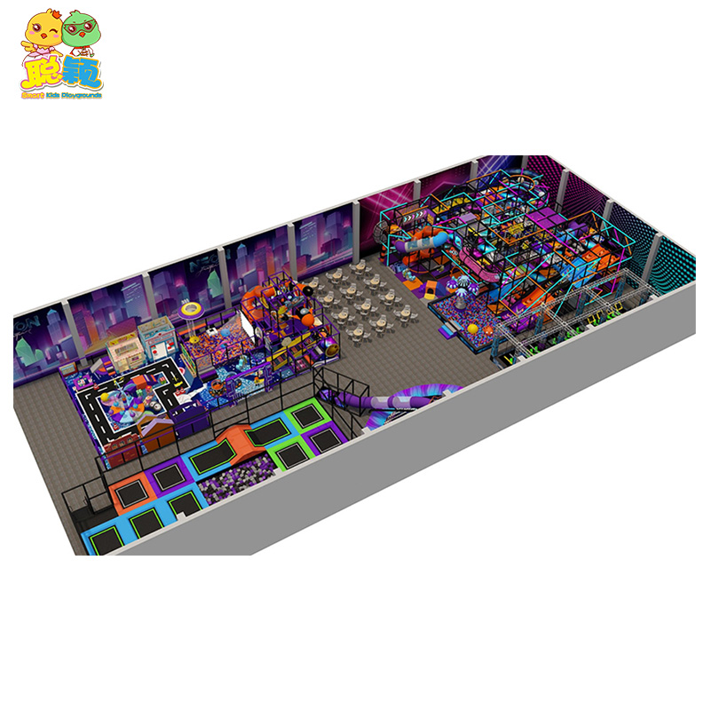 Amusement Trampoline Park Soft Play Indoor Playground For Kids