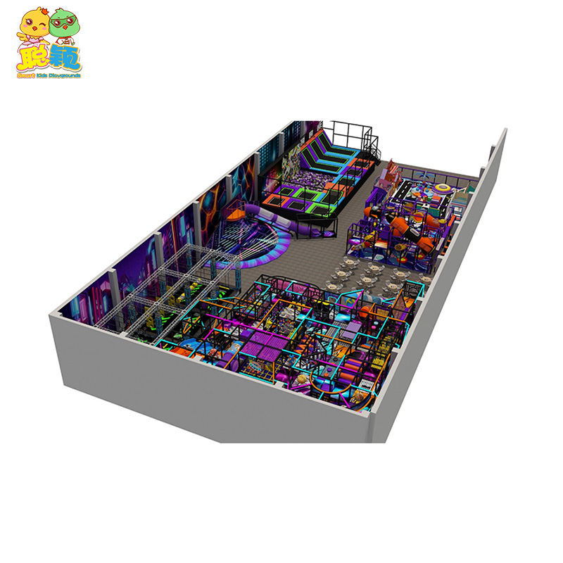 Amusement Trampoline Park Soft Play Indoor Playground For Kids