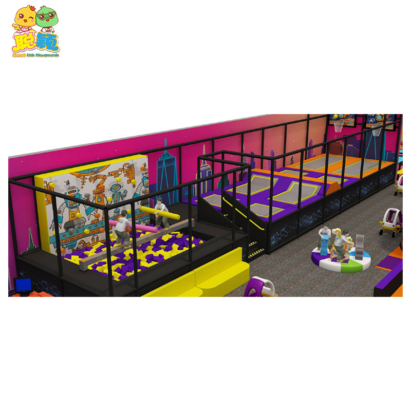 Attractive Modern Children Amusement Park Soft Play Toys Indoor Playground
