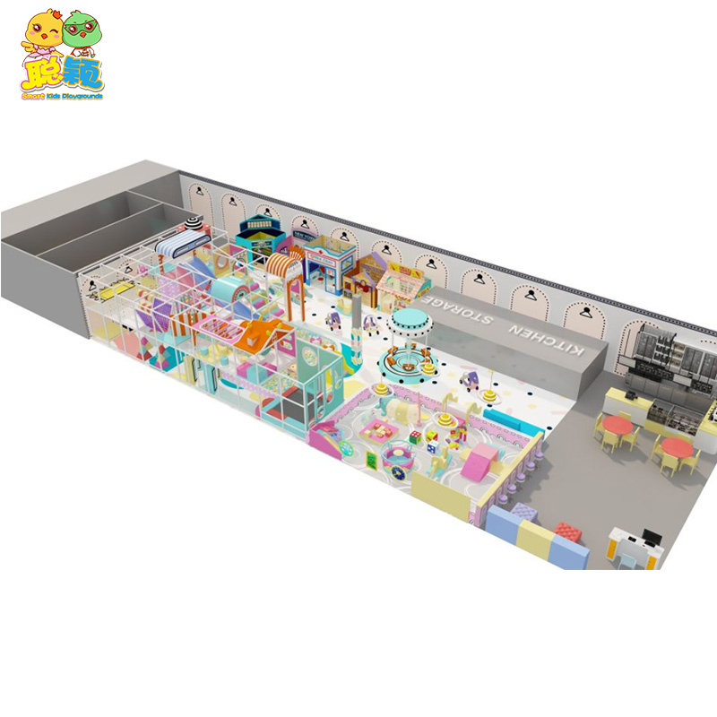 Customized High Quality Kid's Amusement Park Soft Play Indoor Playground