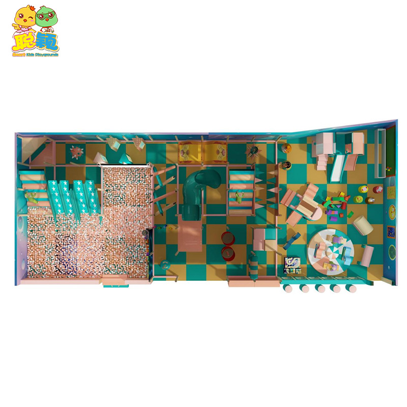 Durable Safe CE/ISO/ROHS Approved Entertainment Soft Play Indoor Playground