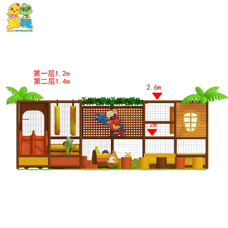 Mini Commercial Kid's Soft Play Indoor Playground