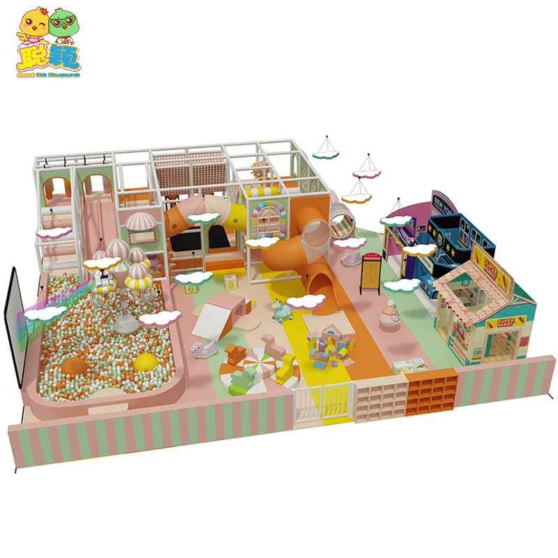 Kid's School Entertainment Equipment Soft Play Indoor Playground