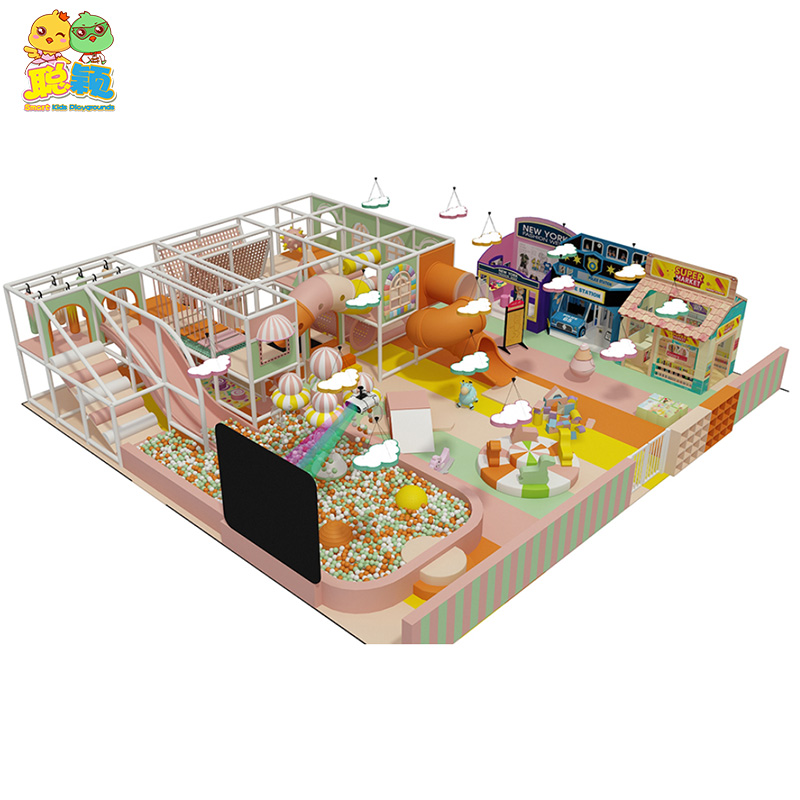 Kid's School Entertainment Equipment Soft Play Indoor Playground