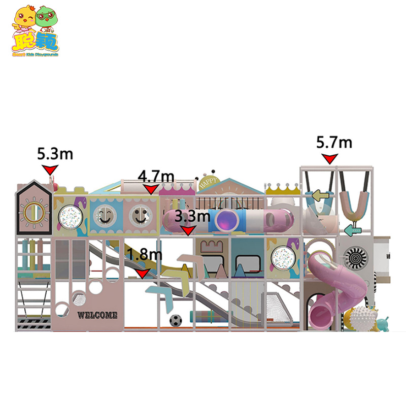 Fun Play Kids Center Amusement Park Soft Play Indoor Playground With High Quality