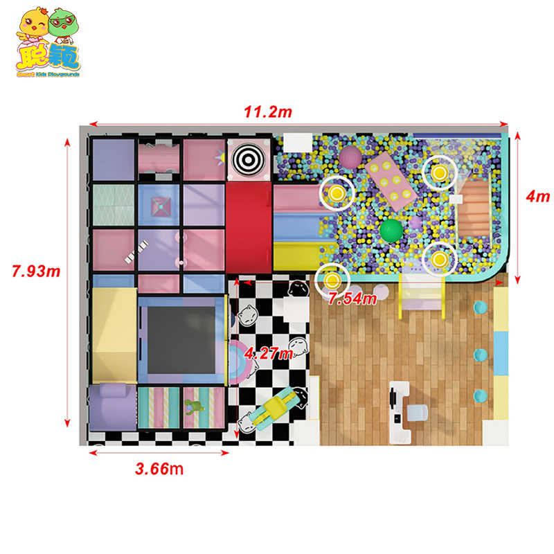 One-Stop Service Commercial Toddler Soft Play Kid's Toy Indoor Playground