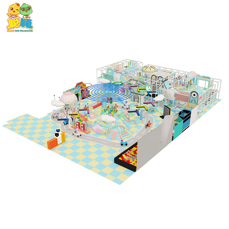 Multi-functional Different Age Kids Soft Play Indoor Playground With High Quality